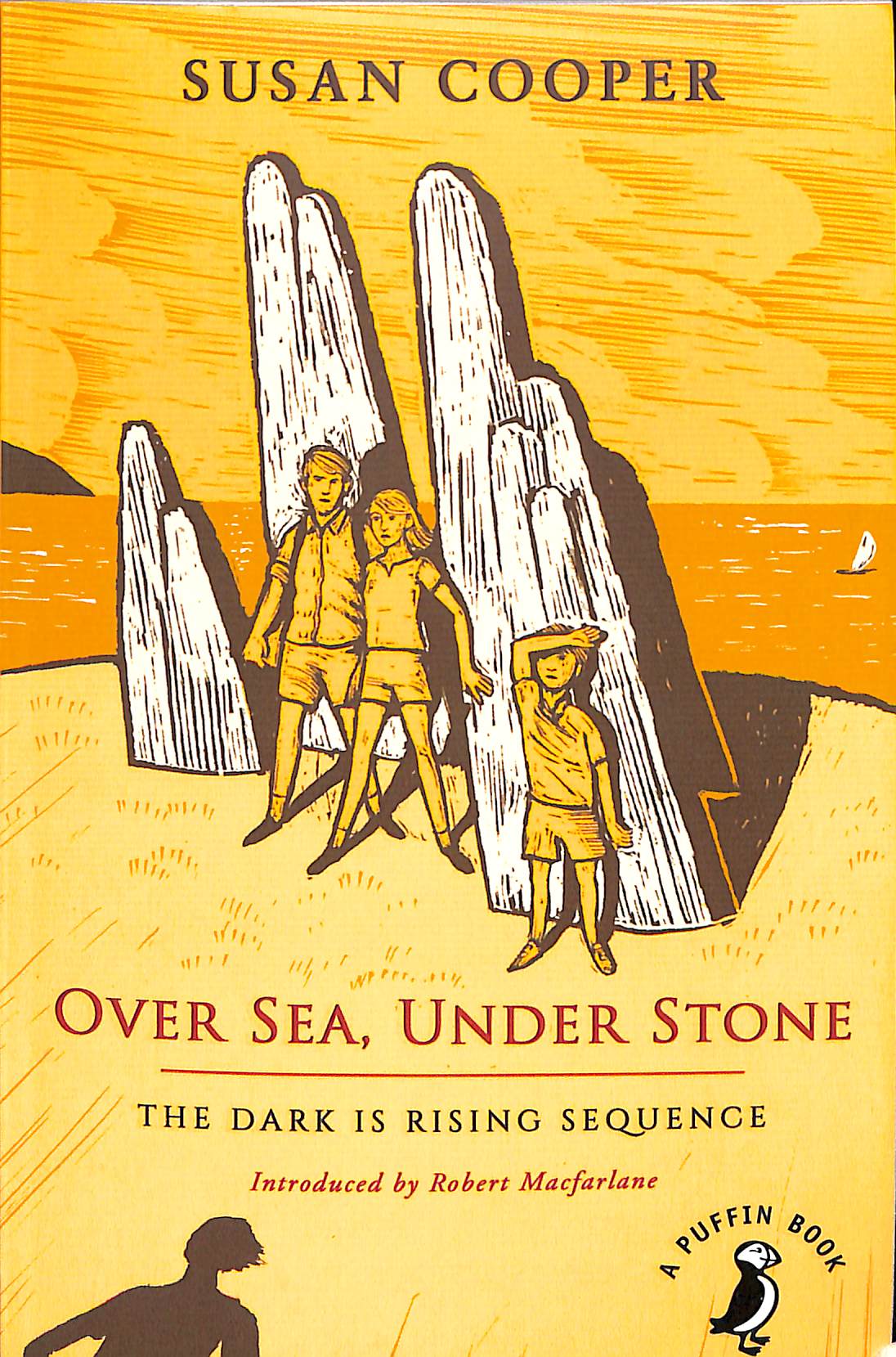 under stone over sea