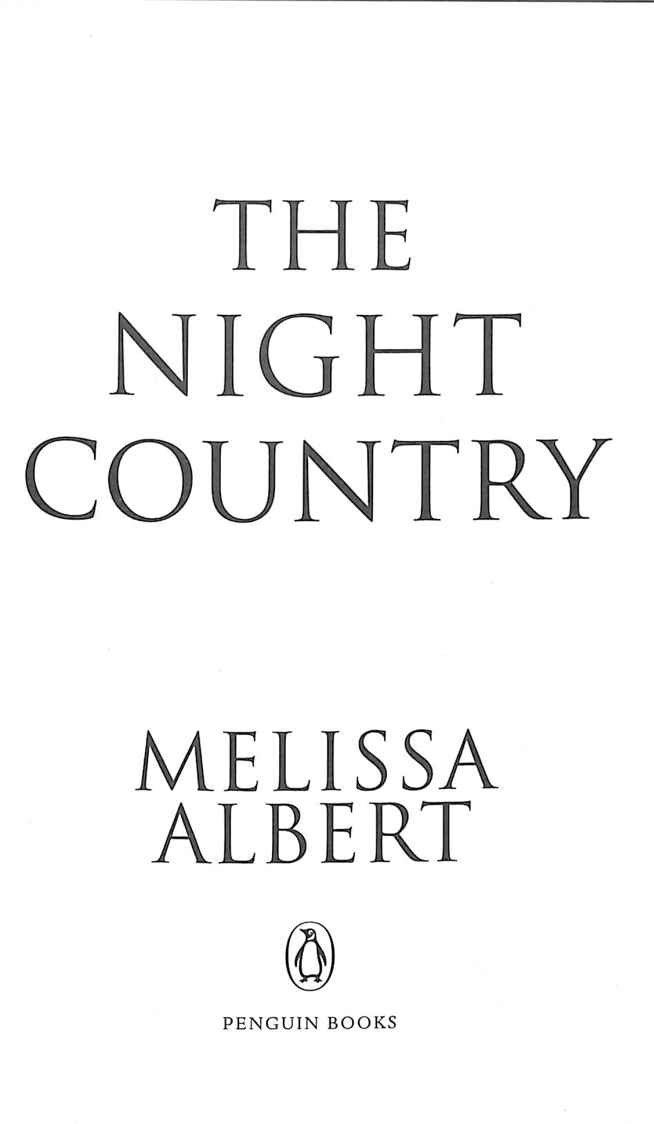 The night country by Albert, Melissa (9780241370285) BrownsBfS