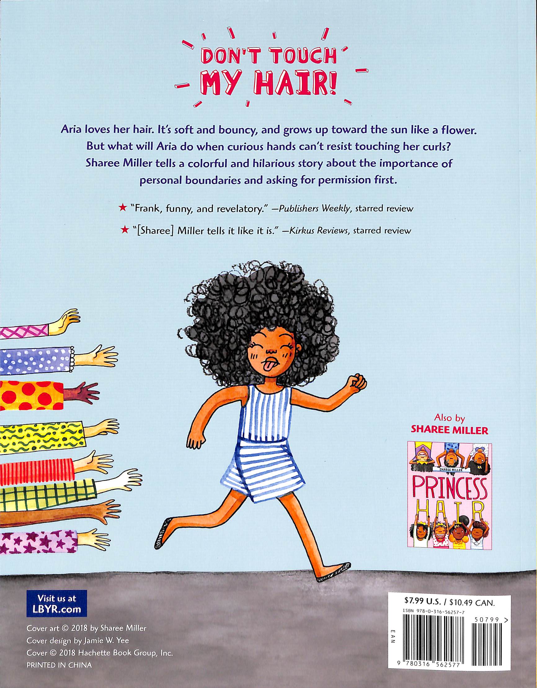 Don't touch my hair! by Miller, Sharee (9780316562577) | BrownsBfS