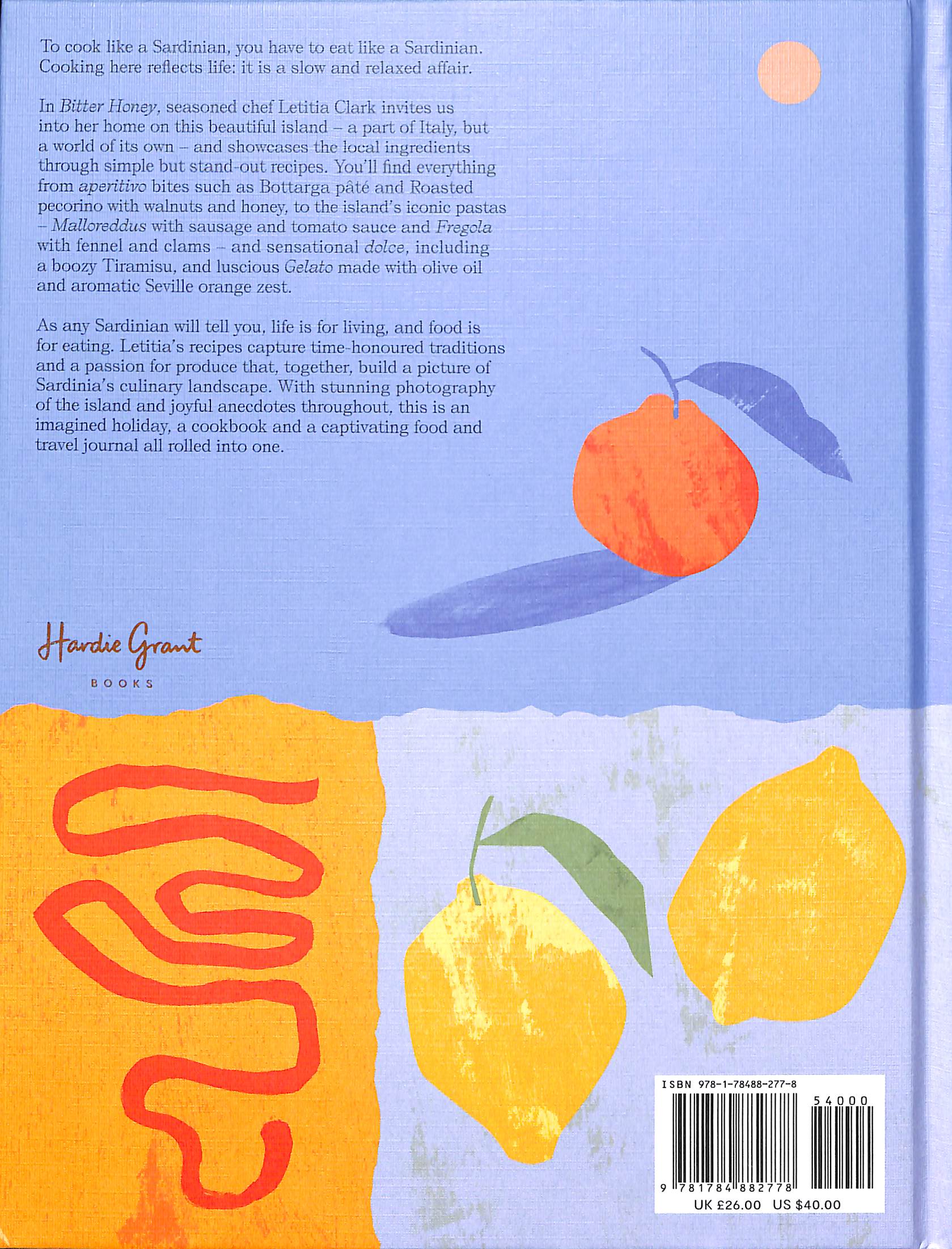 Bitter honey recipes and stories from the island of Sardinia by Clark