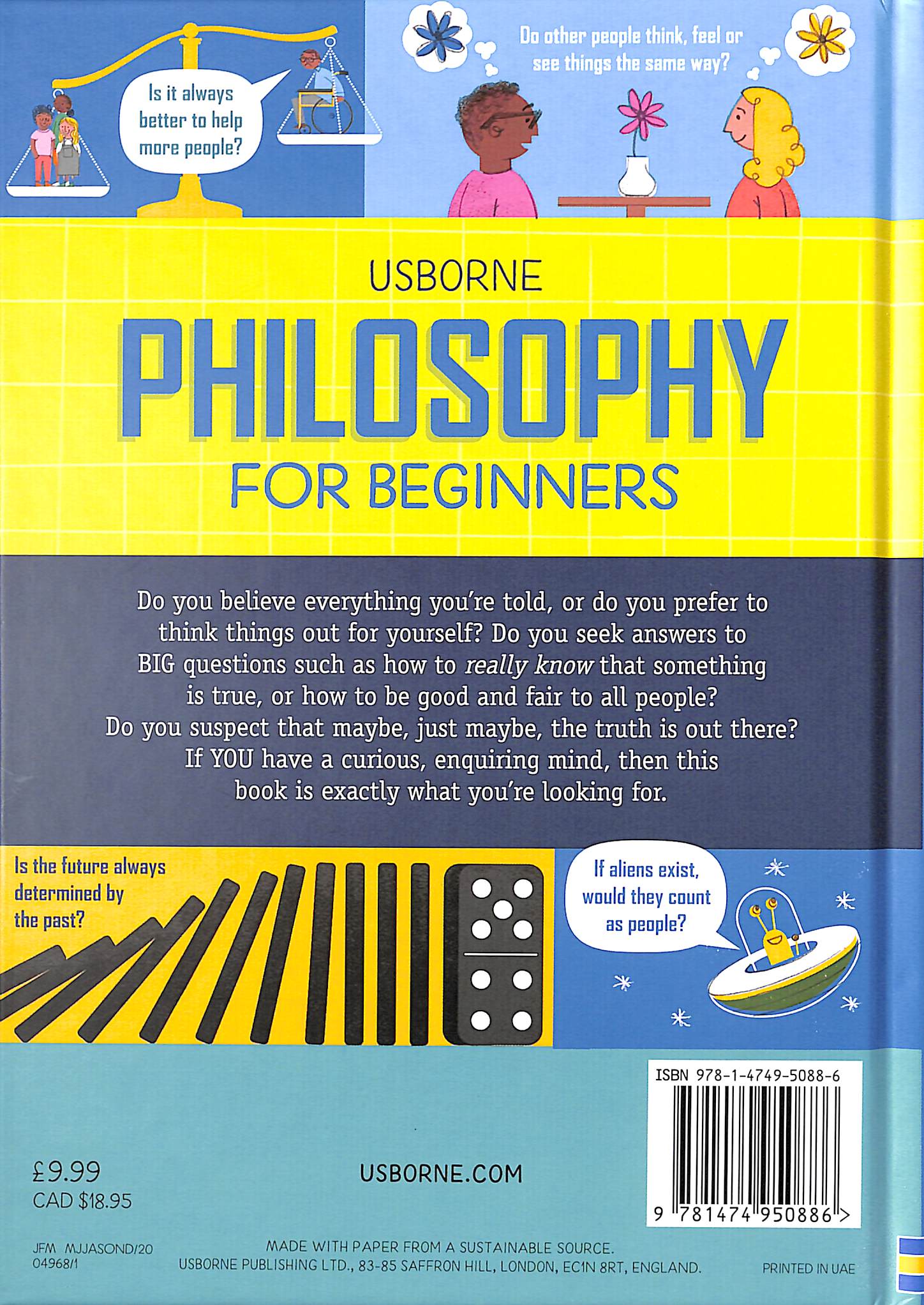 Usborne philosophy for beginners by Akpojaro, Jordan (9781474950886