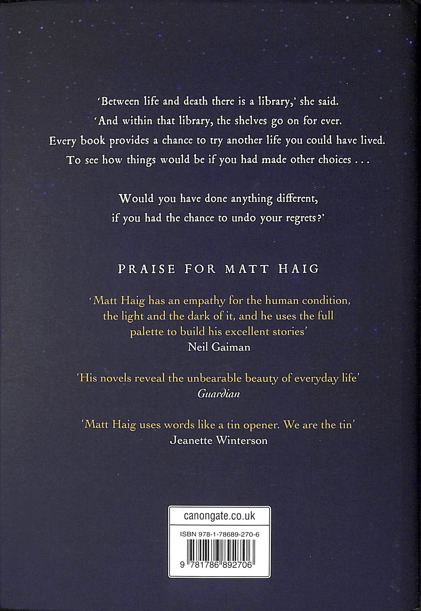 The Midnight Library by Haig, Matt (9781786892706) BrownsBfS