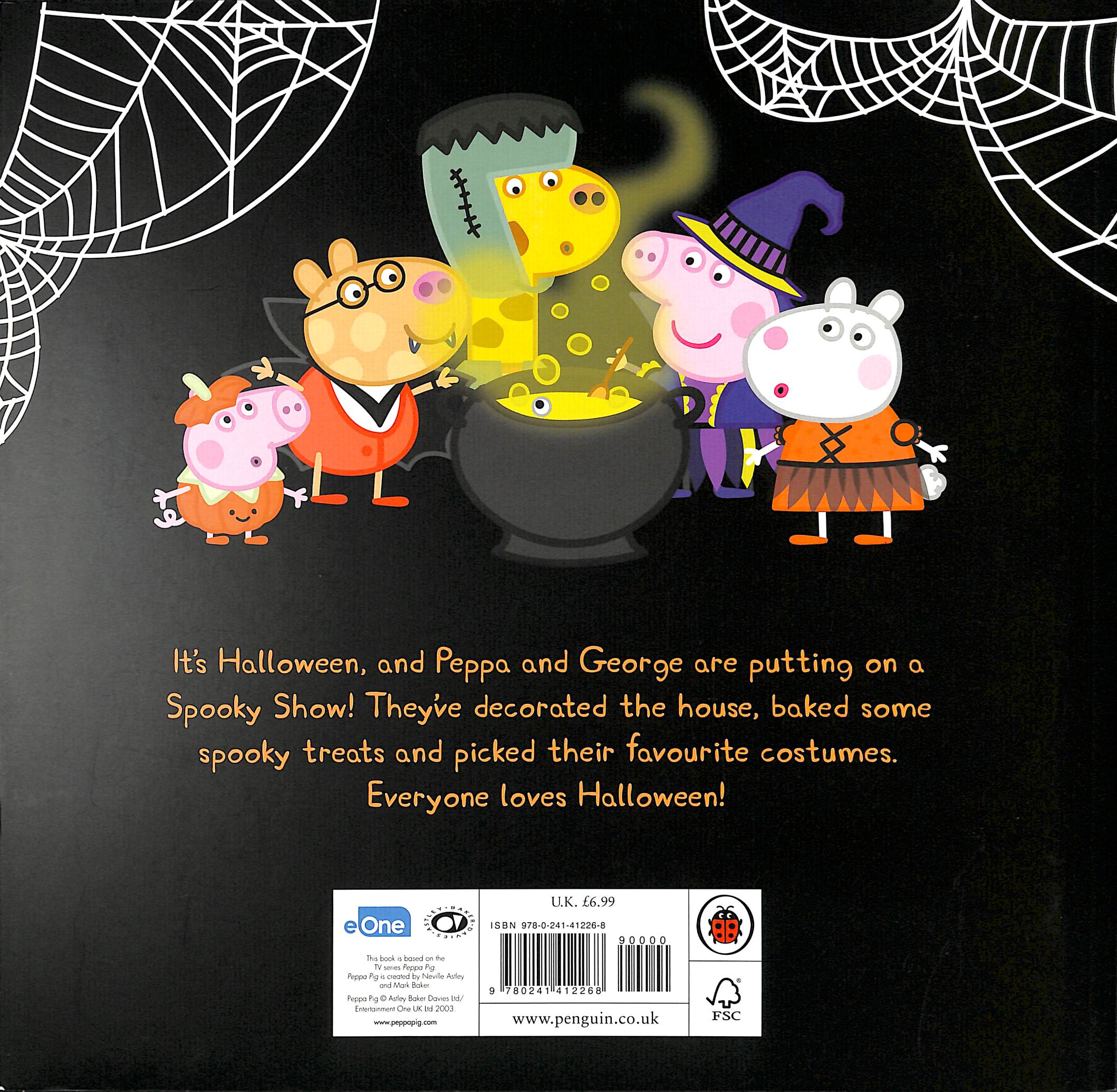 Peppa's spooky Halloween by Peppa Pig (9780241412268)  BrownsBfS