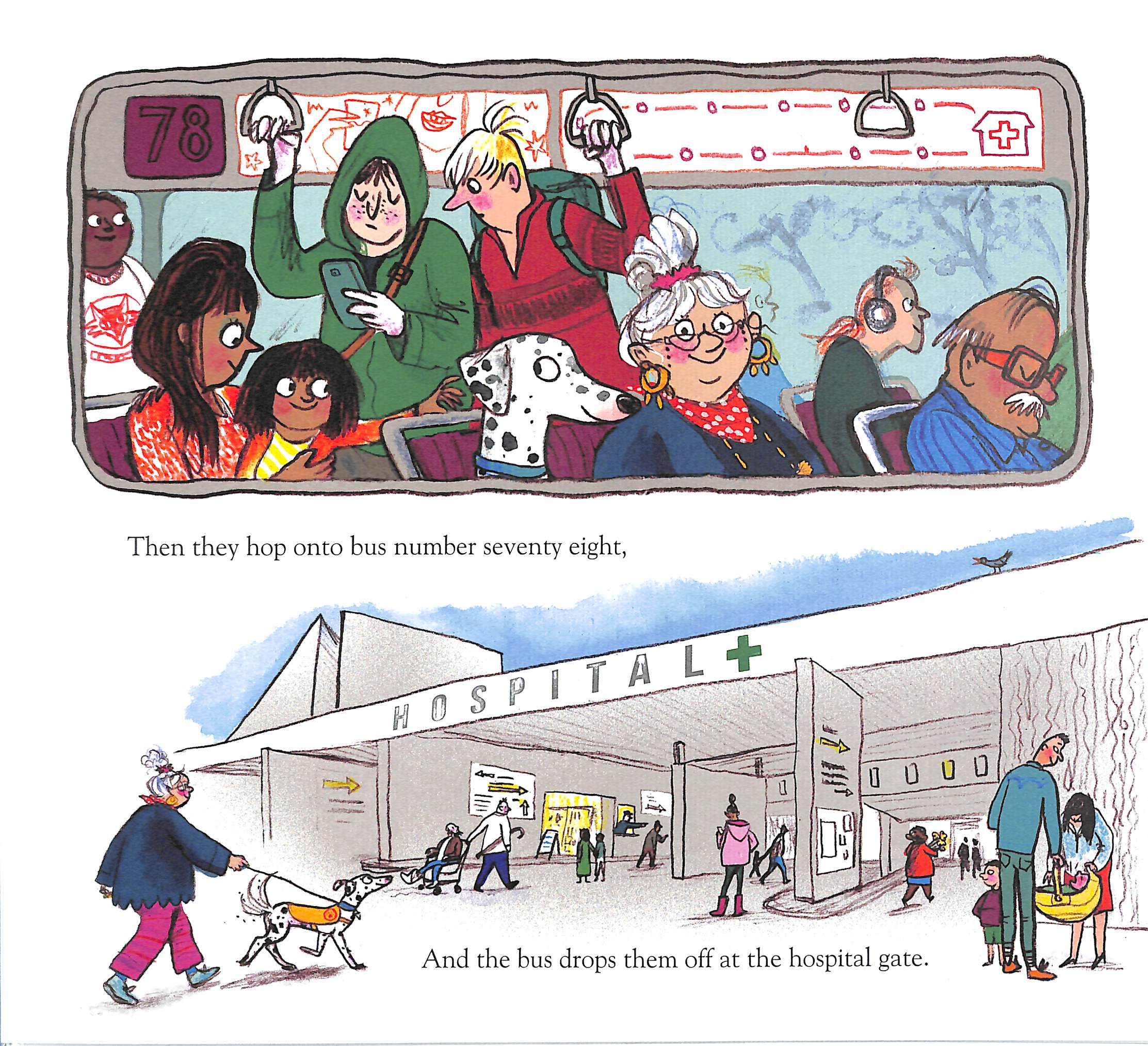 The hospital dog by Donaldson, Julia (9781509868315) BrownsBfS