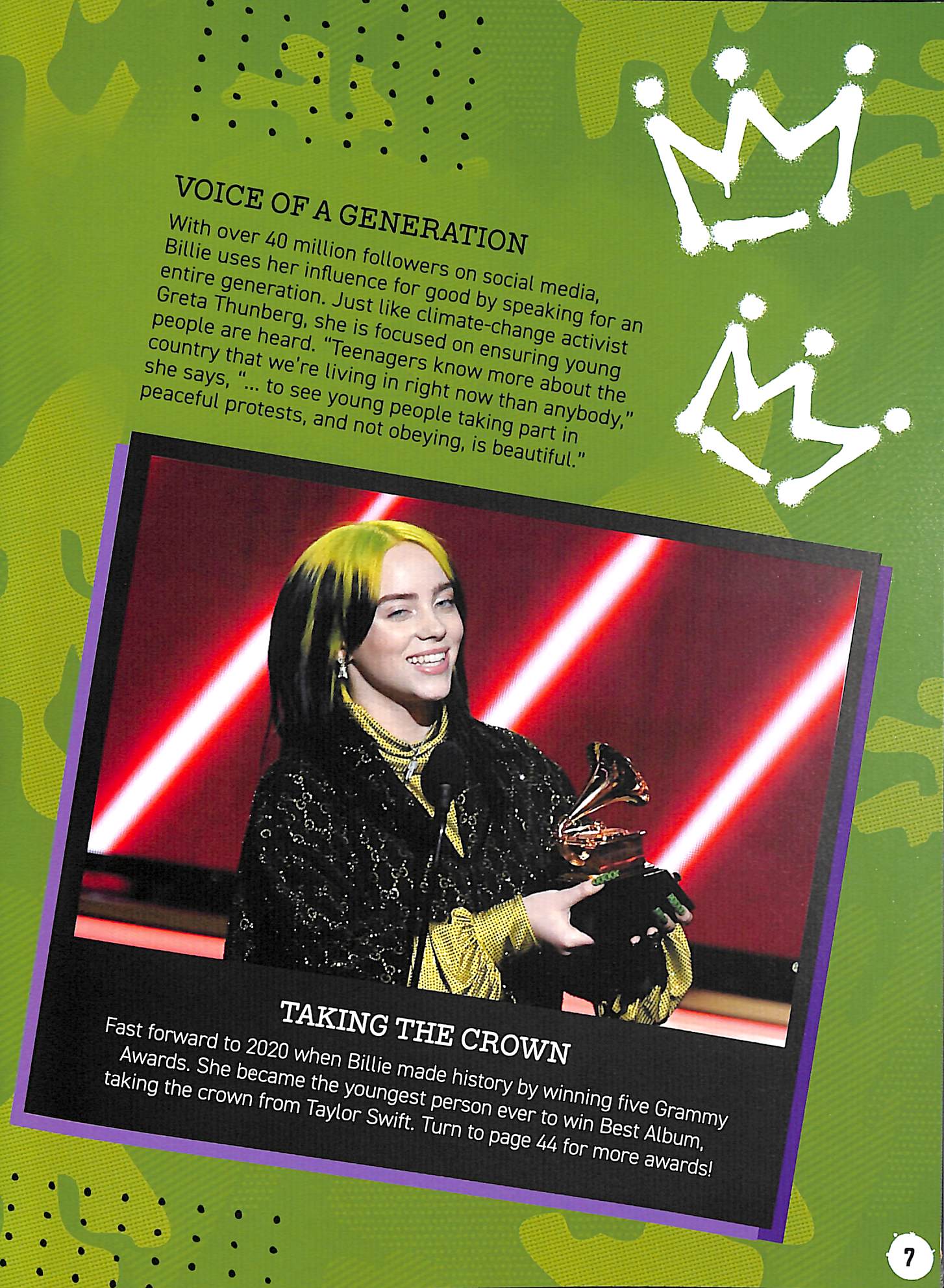 We [symbol of a heart] Billie Eilish her life, her music