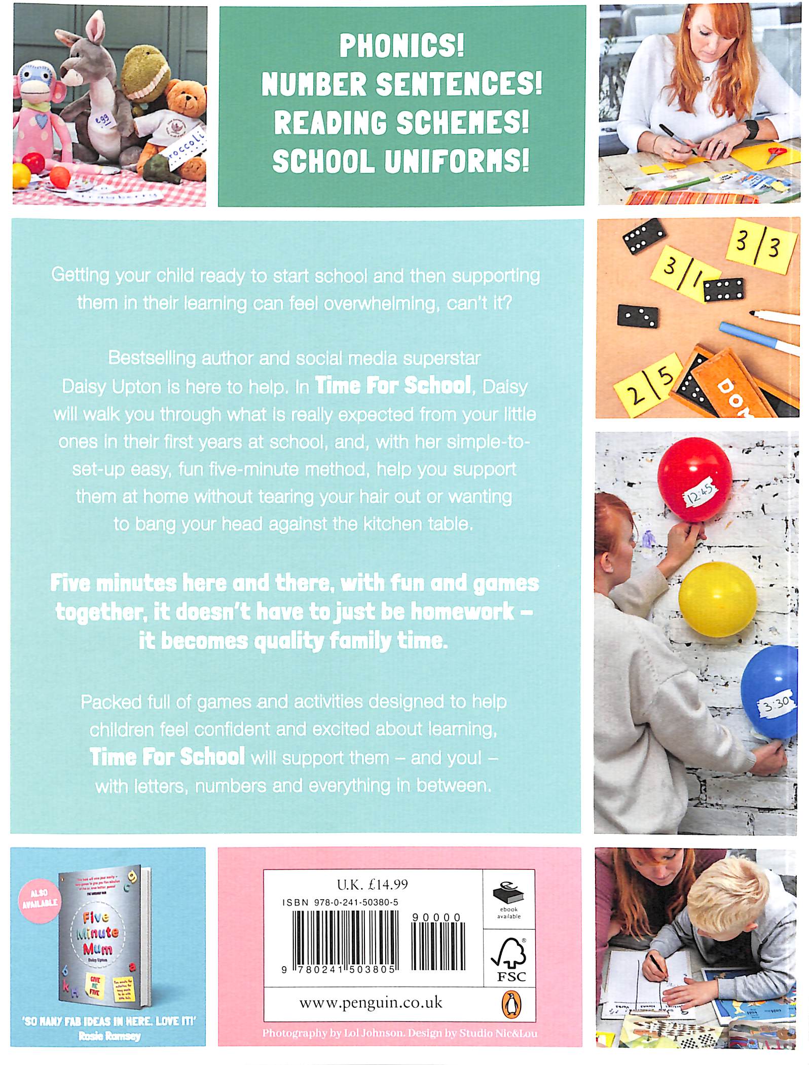 Five Minute Mum By Daisy Upton 4 Books Collection Set - Non-Fiction - Foto 3