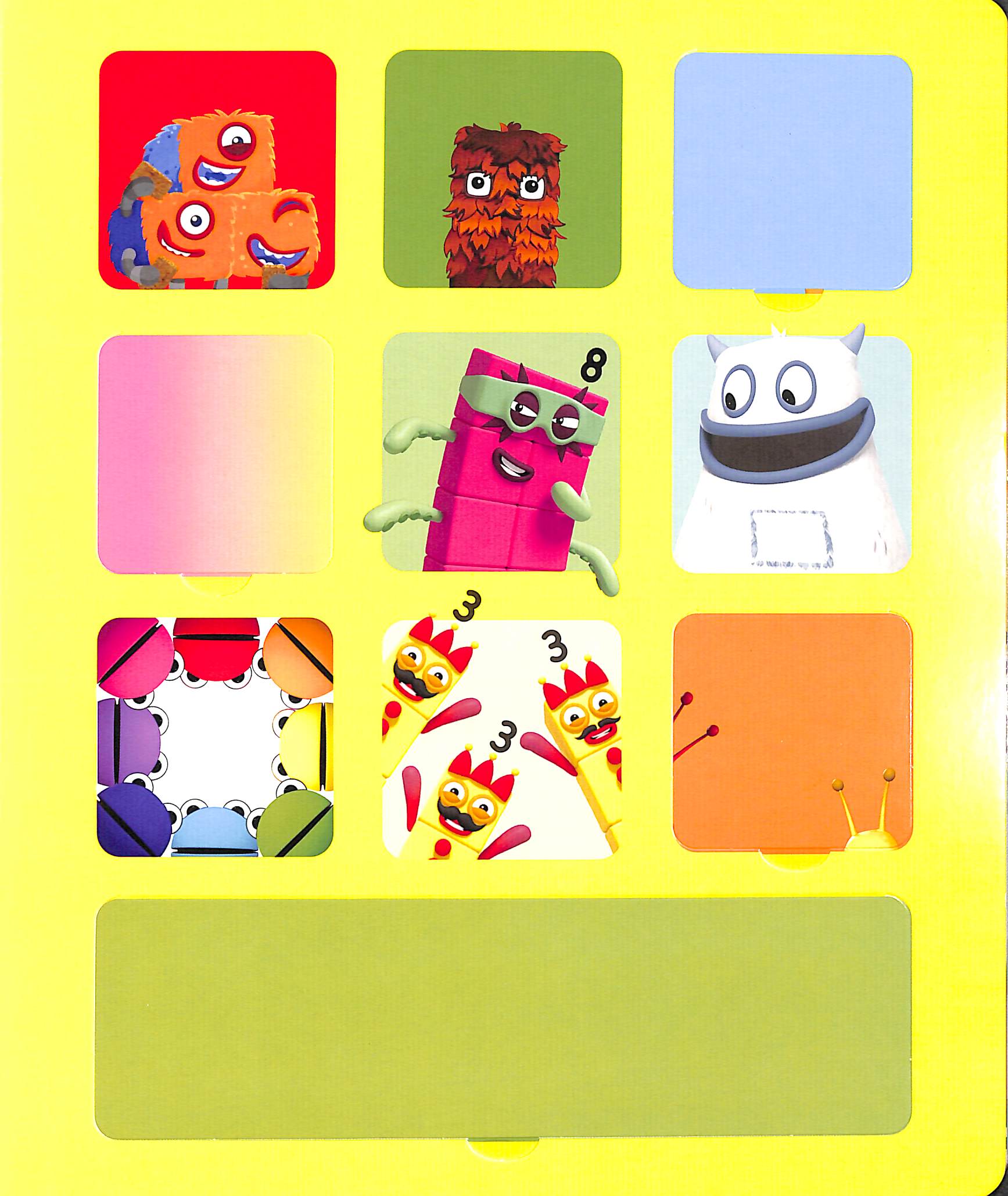 Numberblocks Monster Maths: A Lift the Flap Book