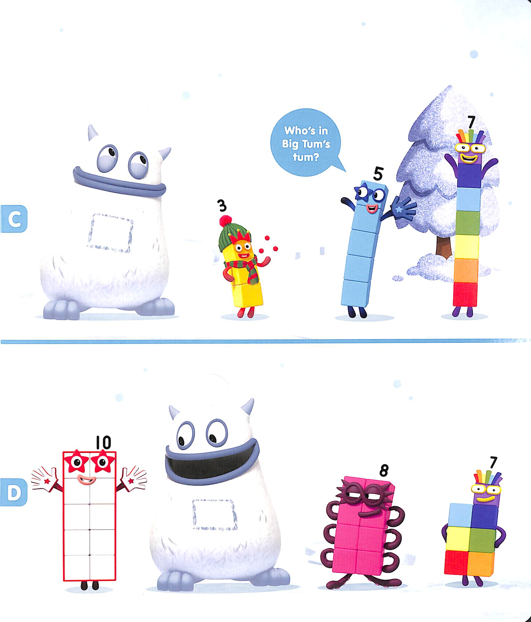 Numberblocks Monster Maths: A Lift the Flap Book