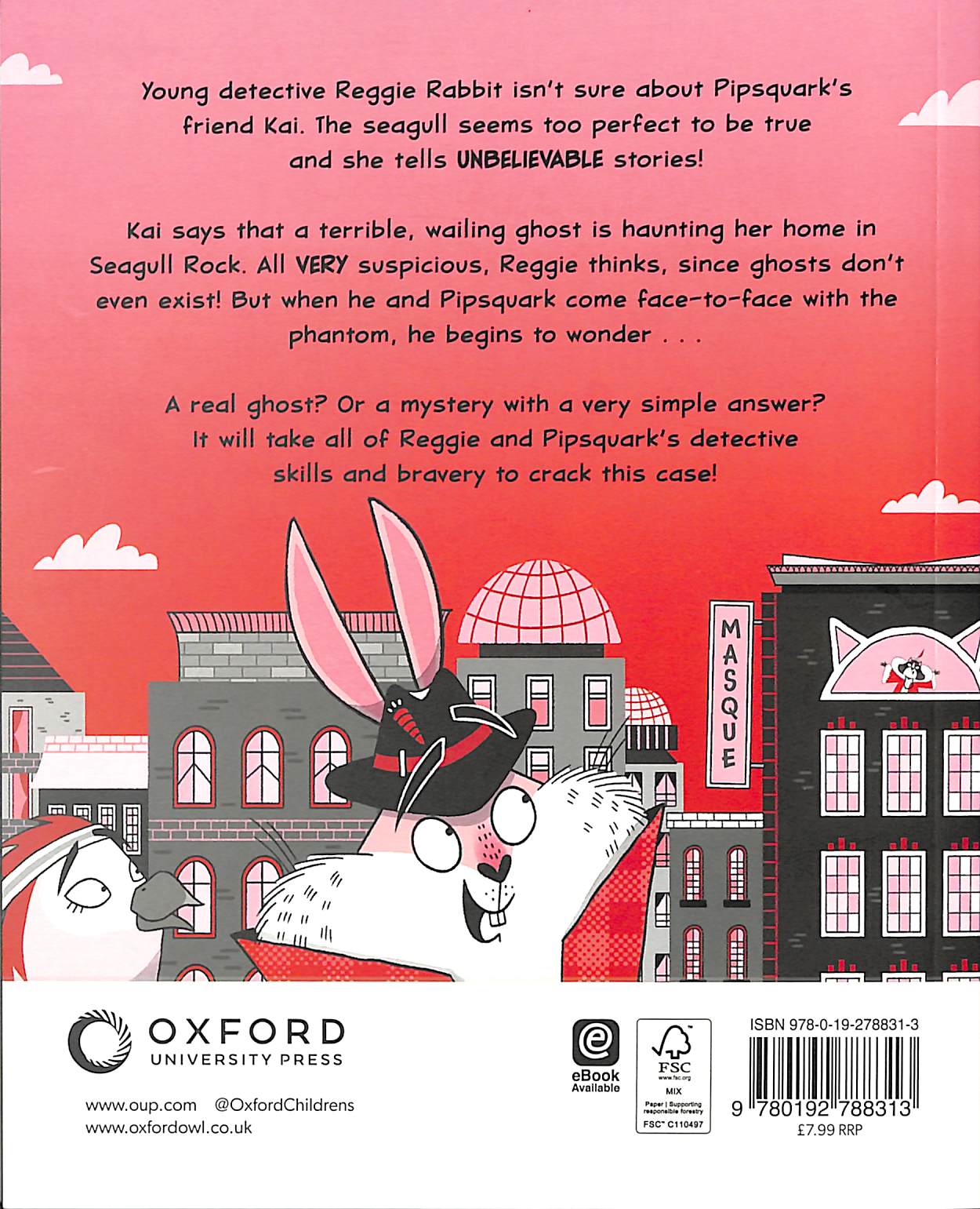 Reggie Rabbit: The Ghost of Seagull Rock by Reddy, Swapna ...