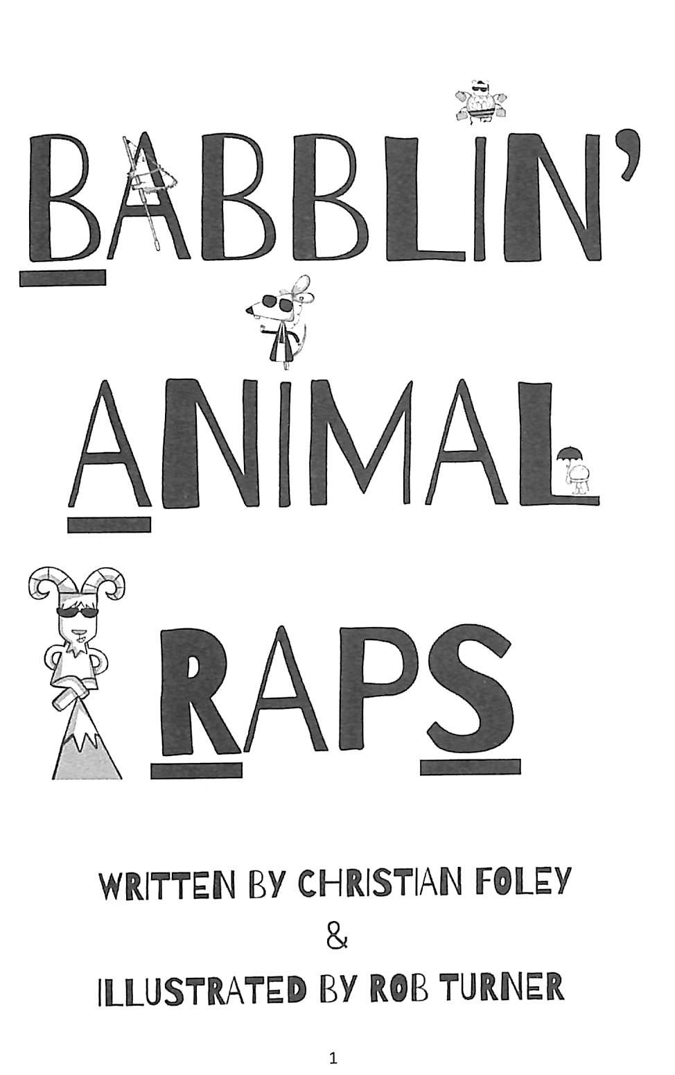 Babblin' Animal Raps by Foley, Christian (9781919614892) | Browns Books