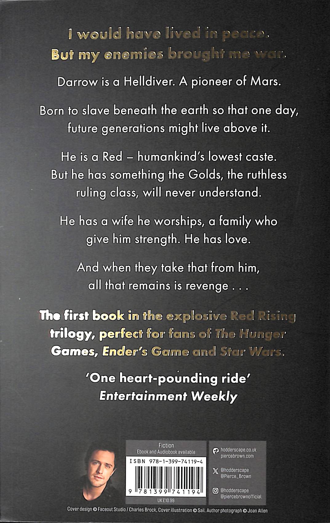 Red Rising by Brown, Pierce (9781399741194) | Browns Books