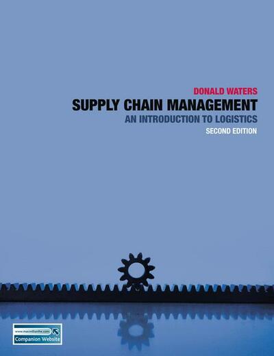 Supply Chain Management Donald Waters Macmillan