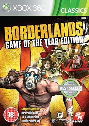 borderlands game of the year edition xbox borderlands game of the year edition xbox