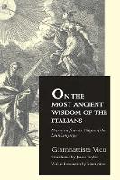 "On the Most Ancient Wisdom of the Italians" by Giambattista Vico