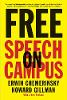"Free Speech on Campus" by Erwin Chemerinsky