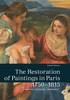 "The Restoration of Paintings in Paris, 1750-1815" by Noemie Etienne