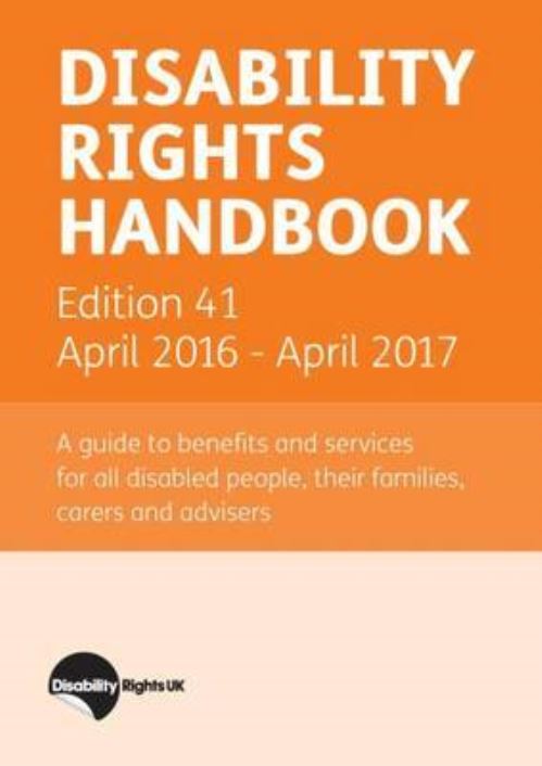Disability Rights Uk Disability Rights Handbook: Edition: 50: April 2025 – April 2026 ...