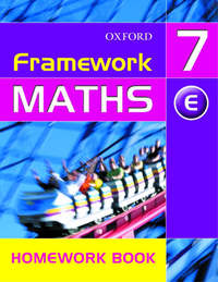Jacket Image For: Framework maths. 7 Homework book
