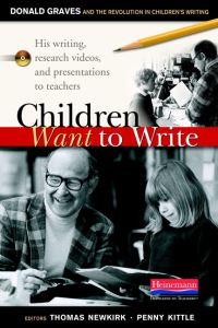 Jacket Image For: Children want to write