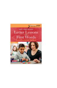 Jacket Image For: Letter lessons and first words