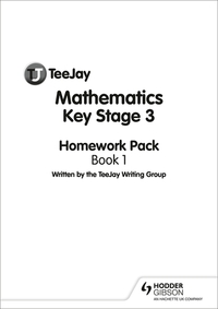 Jacket Image For: TeeJay Mathematics Key Stage 3 Book 1 Homework Pack