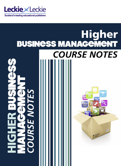 Jacket Image For: CfE higher business management course notes