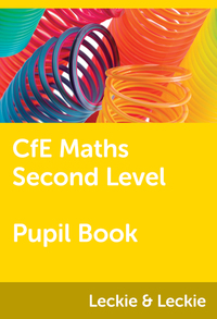 Jacket Image For: CfE Maths Second Level Pupil Book