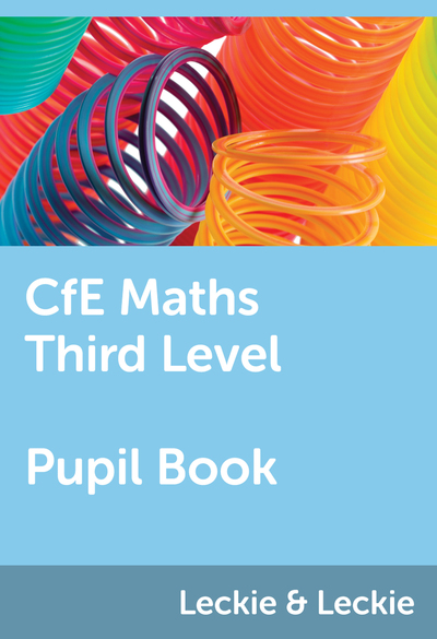Jacket Image For: CfE Maths Third Level Pupil Book