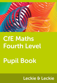Jacket Image For: CfE Maths Fourth Level Pupil Book