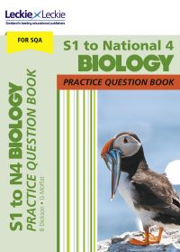 Jacket Image For: S1 to National 4 biology practice question book