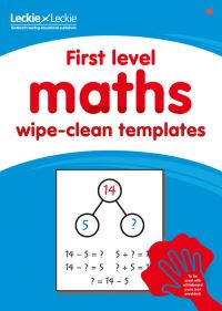 Jacket Image For: First Level Wipe-Clean Maths Templates for CfE Primary Maths