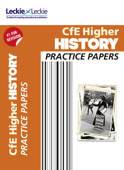 Jacket Image For: CfE higher history practice papers for SQA exams