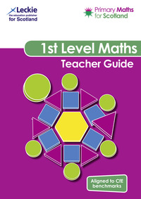 Jacket Image For: 1st level maths. Teacher guide