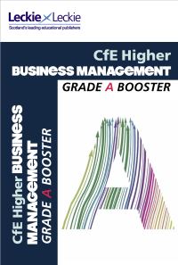 Jacket Image For: CfE Higher business management grade booster