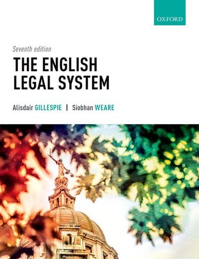 Jacket Image For: The English legal system