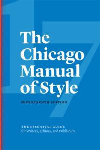 Jacket image for The Chicago Manual of Style, 17th Edition