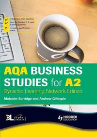 Jacket Image For: AQA Business Studies for A2 Dynamic Learning Network Edition