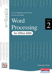 Jacket Image For: Word processing, level 2