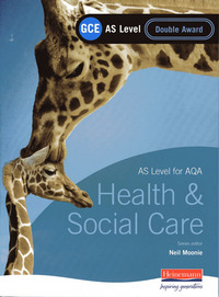 Jacket Image For: AS level for AQA health & social care