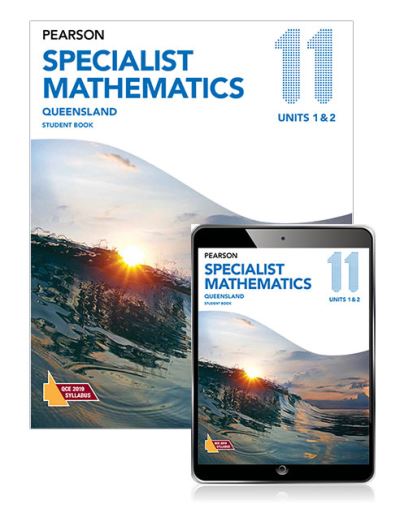 Jacket Image For: Pearson Specialist Mathematics Queensland 11 Student Book with eBook