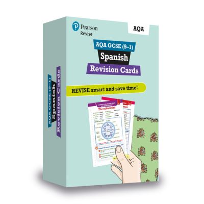 Jacket Image For: Pearson REVISE AQA GCSE Spanish Revision Cards (with free online Revision Guide): For 2024 and 2025 assessments and exams (Revise AQA GCSE MFL 16)