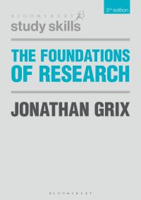 Jacket image for The Foundations of Research