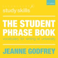 Jacket image for The Student Phrase Book