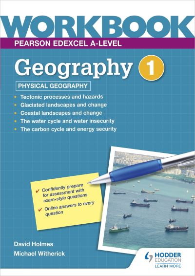 Jacket Image For: Pearson Edexcel A-level geography. Workbook 1 Physical geography