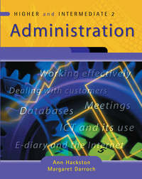 Jacket Image For: Higher and Intermediate 2 administration