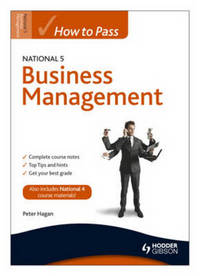 Jacket Image For: How to pass National 5 business management