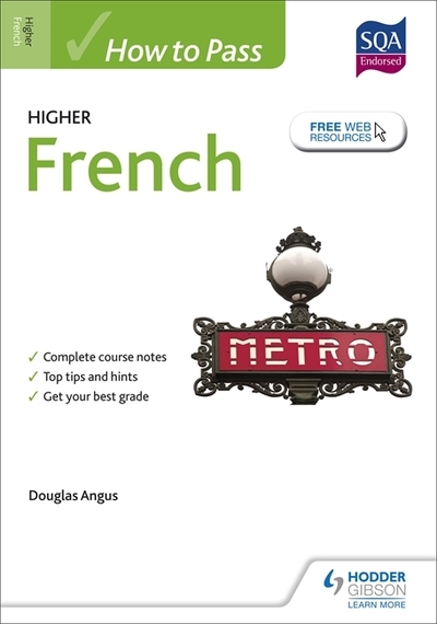 Jacket Image For: How to pass Higher French for CfE