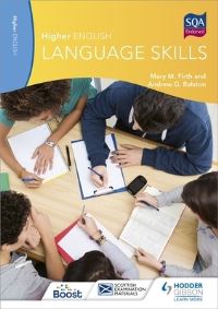 Jacket Image For: Higher English language skills for CfE