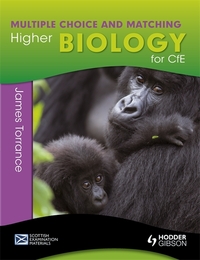 Jacket Image For: Higher biology for CfE. Multiple choice and matching