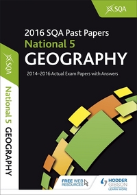 Jacket Image For: National 5 geography 2016-17 SQA past papers with answers